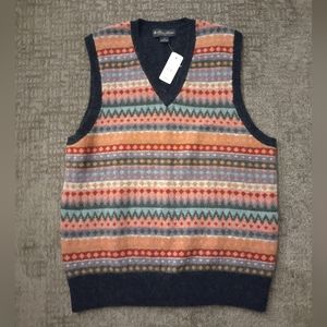 Brooks Brothers Fair Isle Sweater Vest.